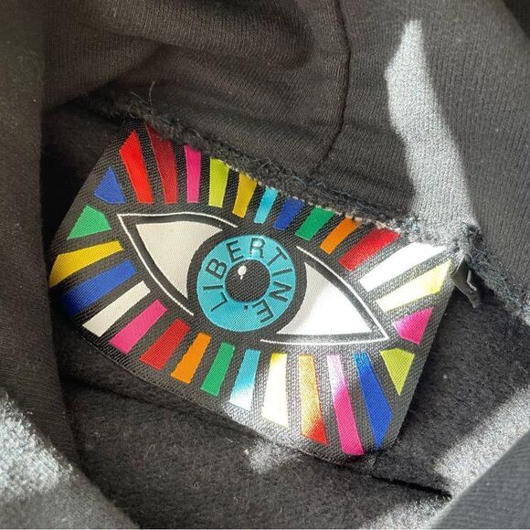 LIBERTINE RARE Sequin Embroidered Roses Hoodie - Picture 5 of 10